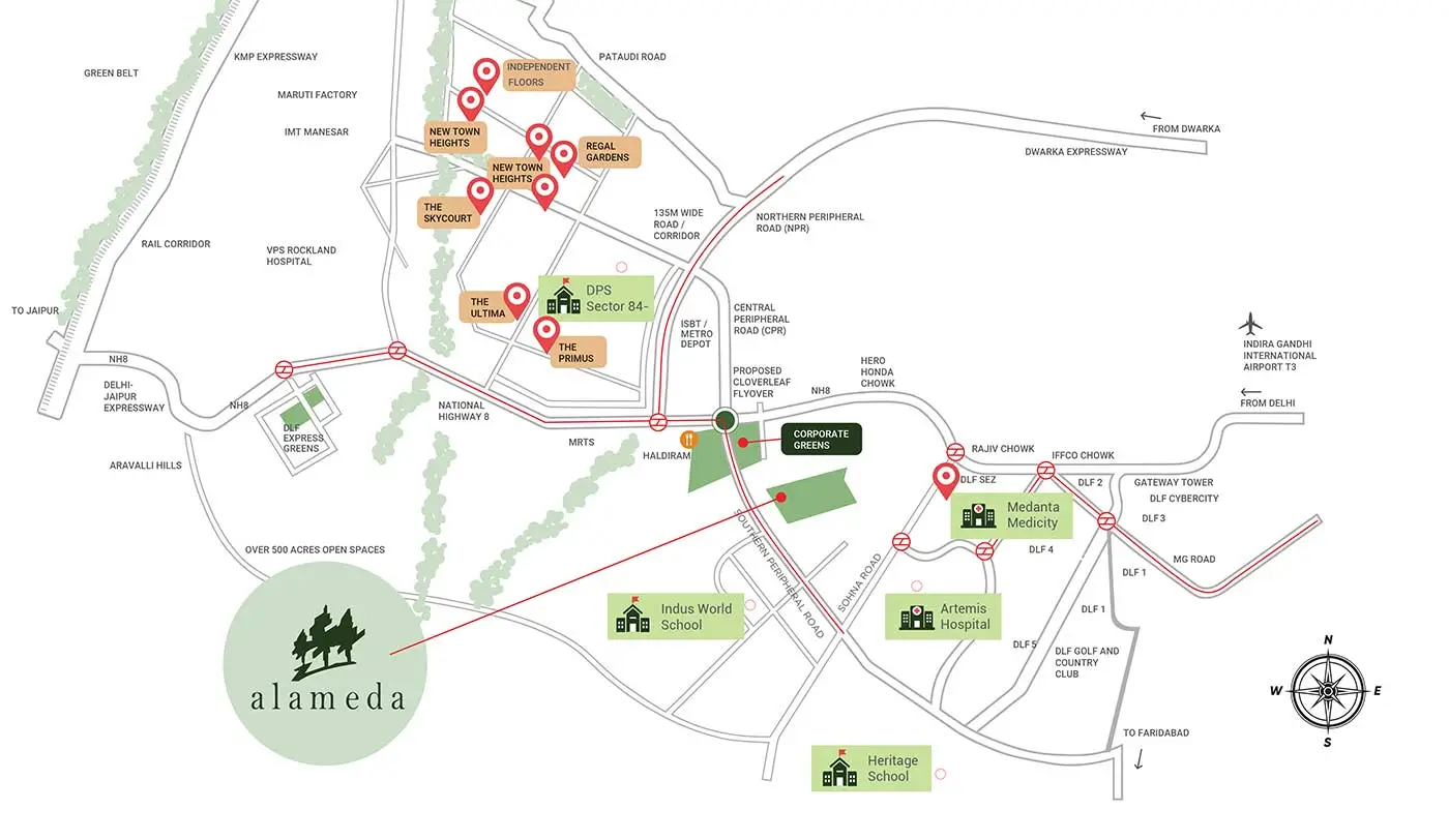 dlf alameda master plan